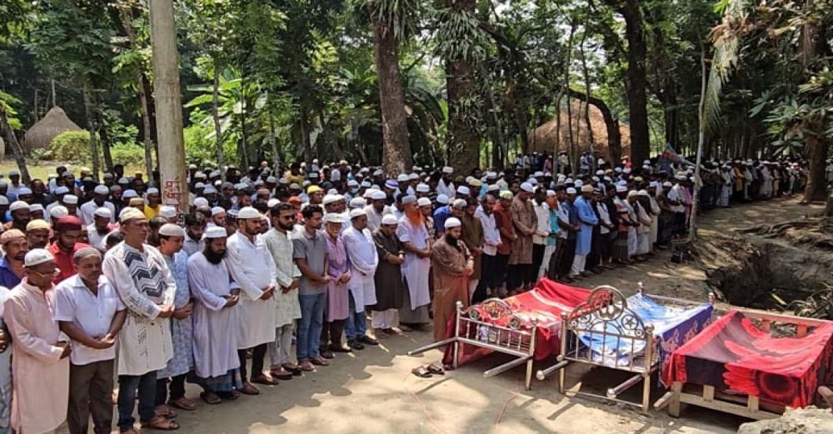 হবিগঞ্জে সড়ক দূর্ঘটনা, পটুয়াখালীতে চলছে শোকের মাতম