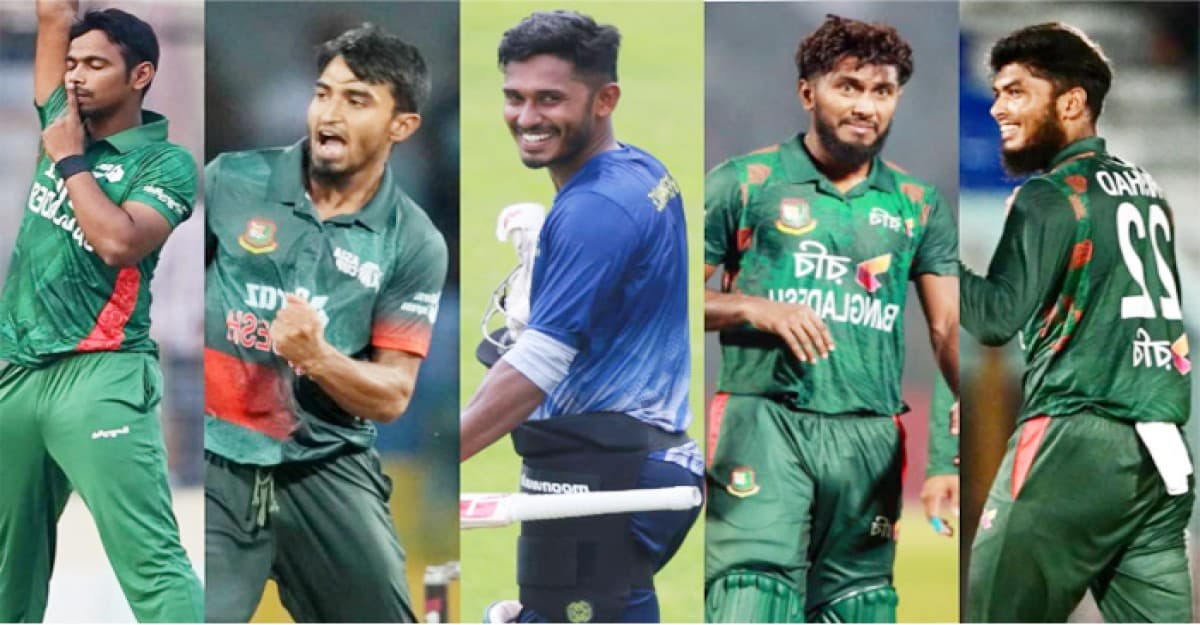 বিশ্বকাপ রাঙাতে টাইগার শিবিরে নতুন পাঁচ মুখ