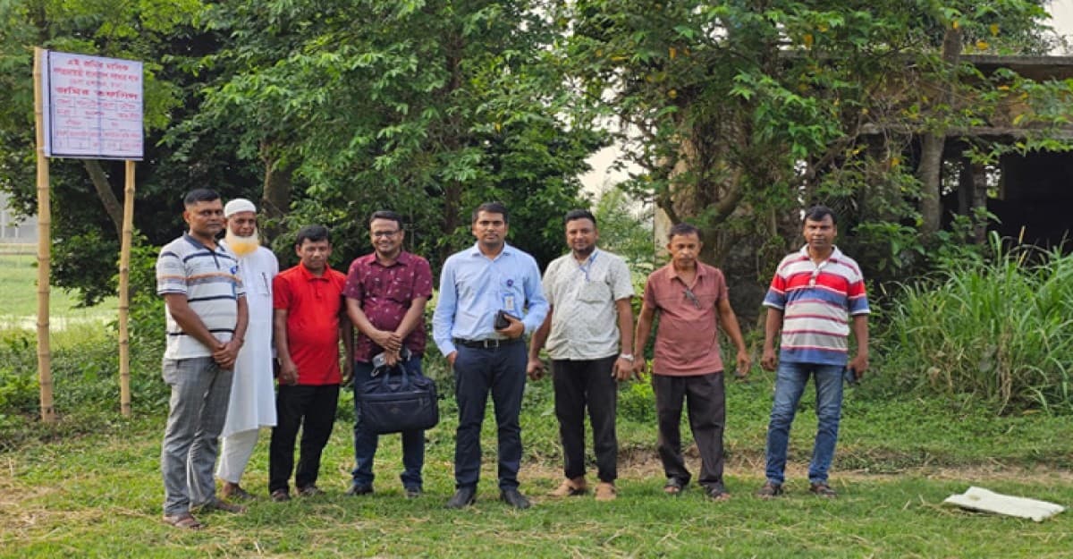 রাজধানীতে প্রায় ১০ কোটি টাকা মূল্যের ১২৩.৫২ শতাংশ খাস জমি উদ্ধার