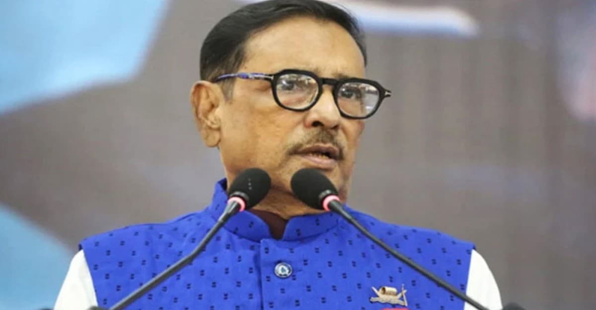 মেট্রোরেলে ভ্যাট বসানো হবে ‘রং ডিসিশন’: কাদের