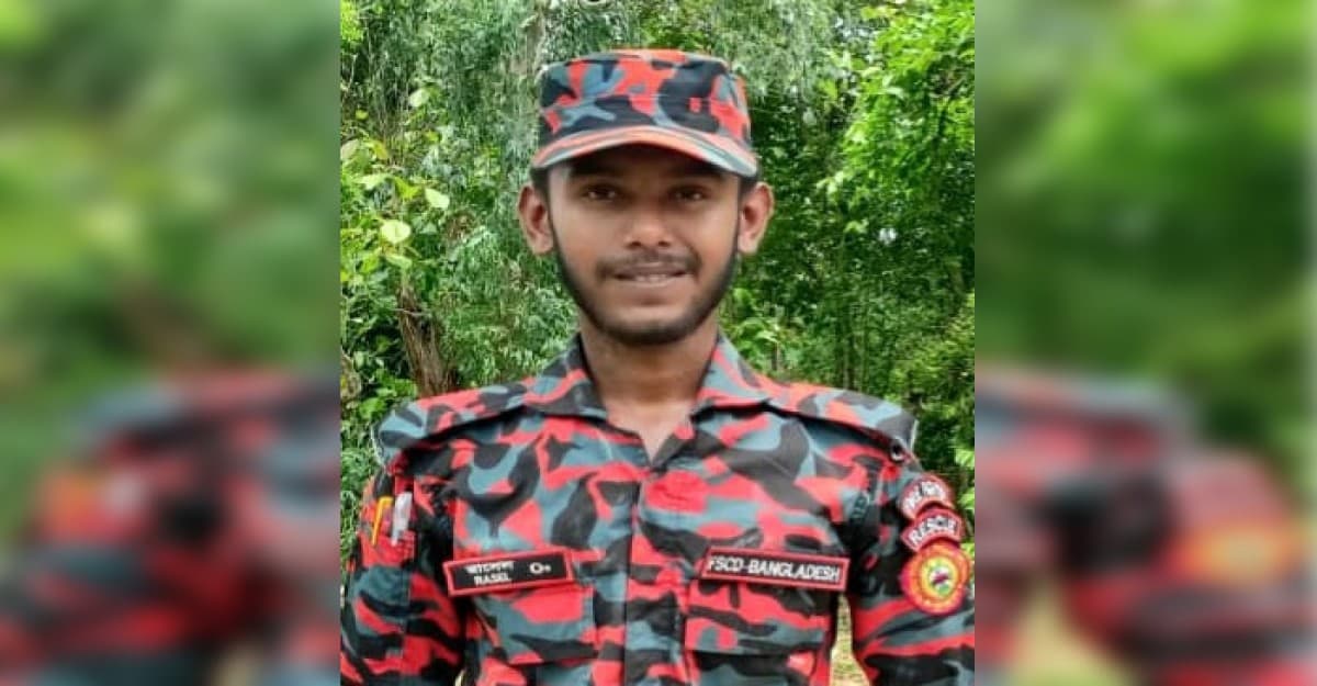 ঘূর্ণিঝড় রেমালের সময় উদ্ধার কাজ করতে গিয়ে ফায়ার ফাইটারের মৃত্যু