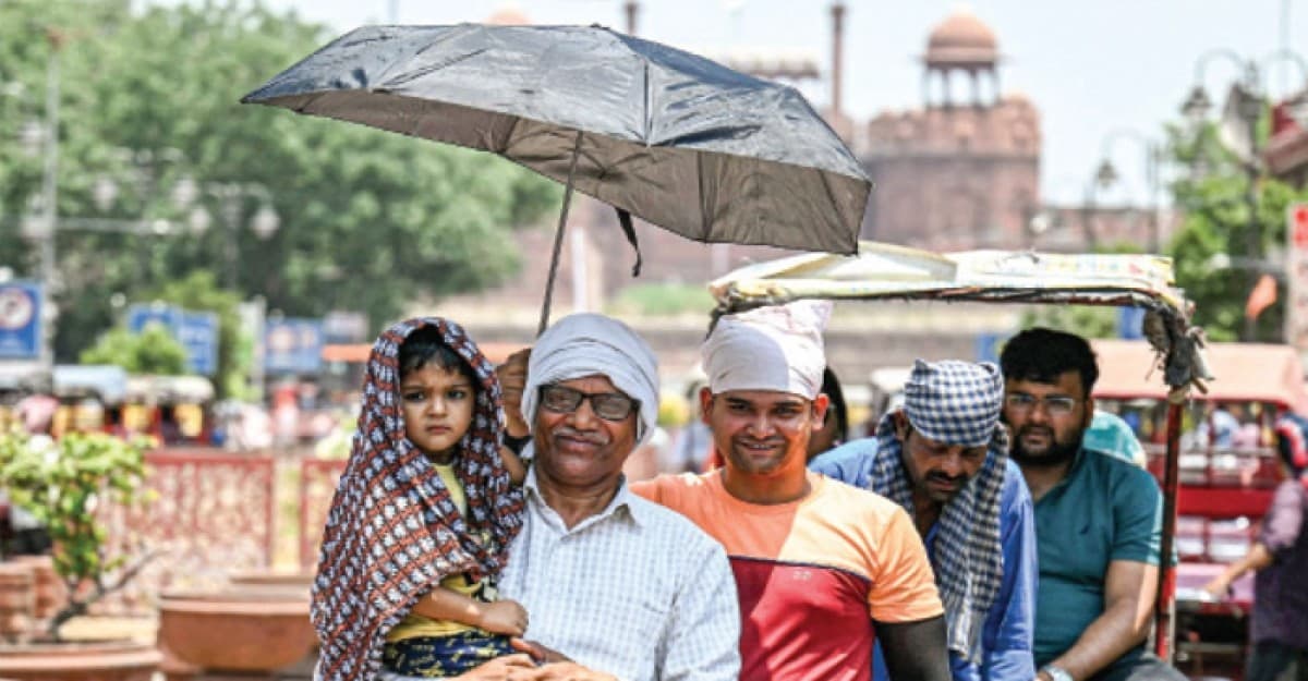 ভারতের ইতিহাসে সর্বোচ্চ ৫২.৩ ডিগ্রি সেলসিয়াস তাপমাত্রা
