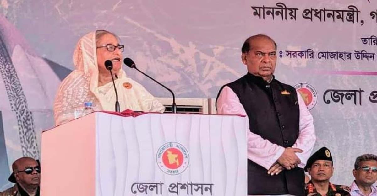 ঝড়ে ক্ষতিগ্রস্তদের বাড়িঘর নির্মাণসহ যা যা প্রয়োজন সব করে দেব: প্রধানমন্ত্রী