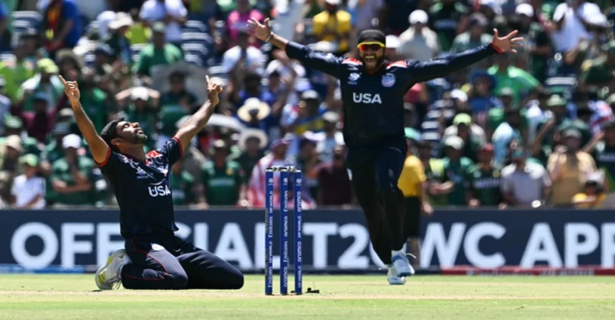 নাটকীয় সুপার ওভারে পাকিস্তানকে হারালো যুক্তরাষ্ট্র