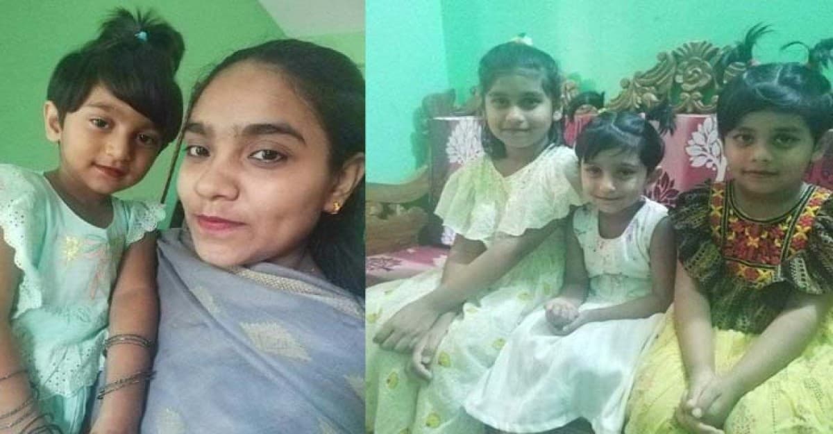 তিন কন্যা সন্তান সহ গৃহবধূ নিখোঁজ