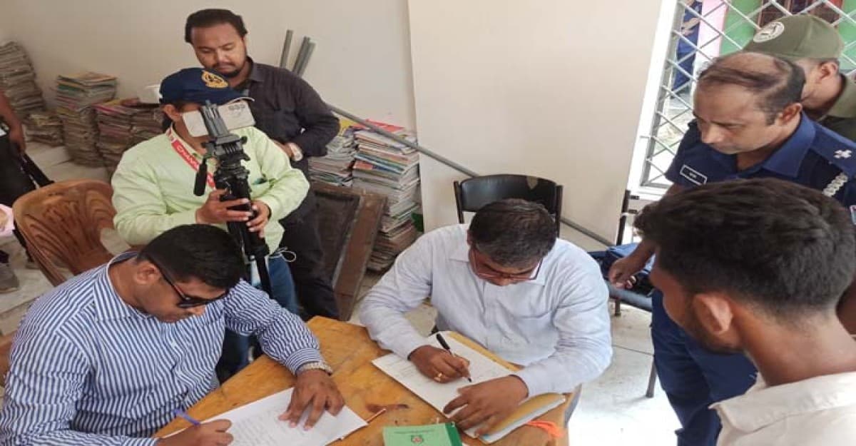 মংলায় নির্বাচনী কাজে বাধা দেয়ায় আনারস সমর্থককে কারাদণ্ড
