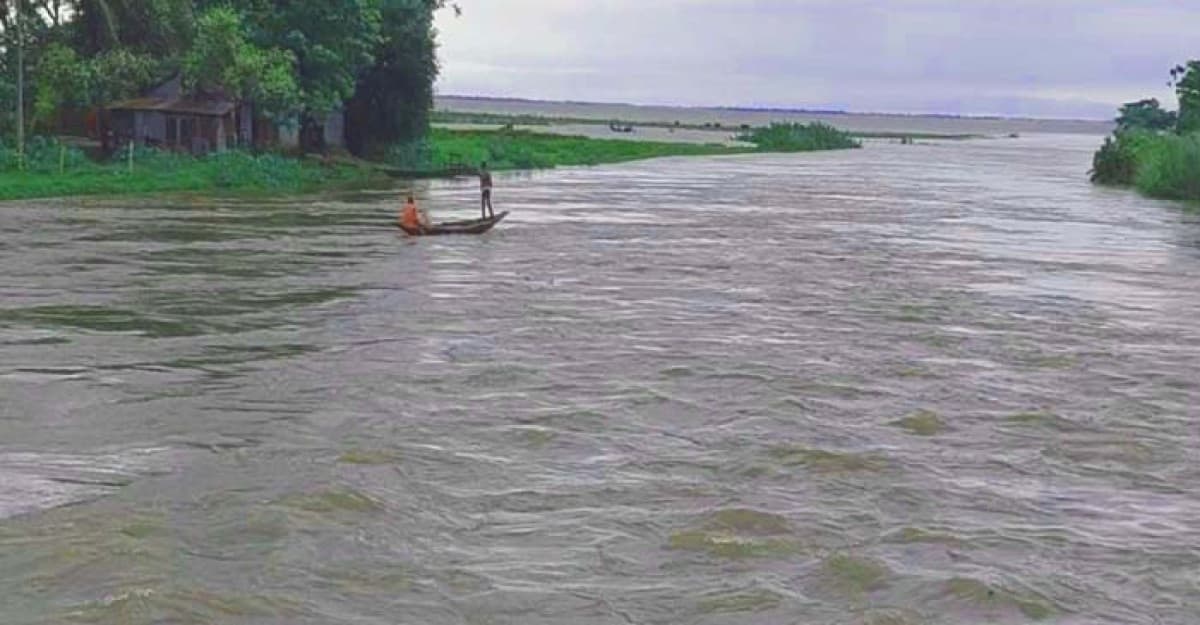 সুনামগঞ্জে পাহাড়ি ঢলে বাড়ছে ২৬ নদীর পানি
