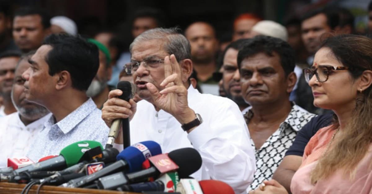 খালেদা জিয়ার সাজা স্থগিত করা সরকারের আরেক খেলা: ফখরুল