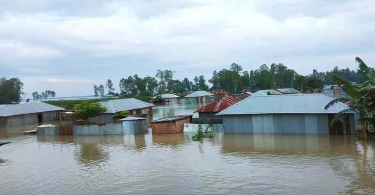 কুড়িগ্রামে পানিবন্দী ৫০ হাজারের বেশি মানুষ