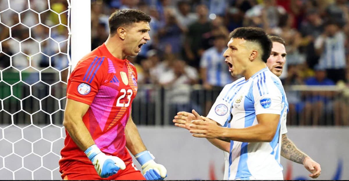 মার্টিনেজ বীরত্বে টাইব্রেকারে জিতে সেমিতে আর্জেন্টিনা