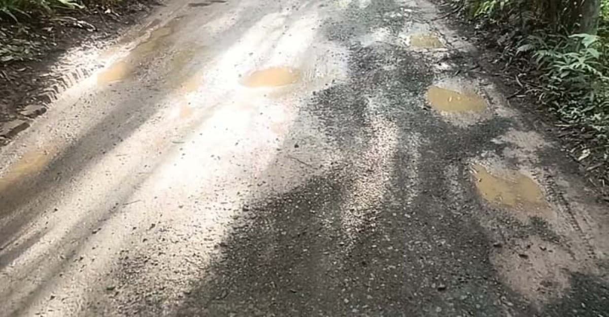 লক্ষ্মীপুরে নির্মাণের ২ মাসেই রাস্তার বেহাল দশা