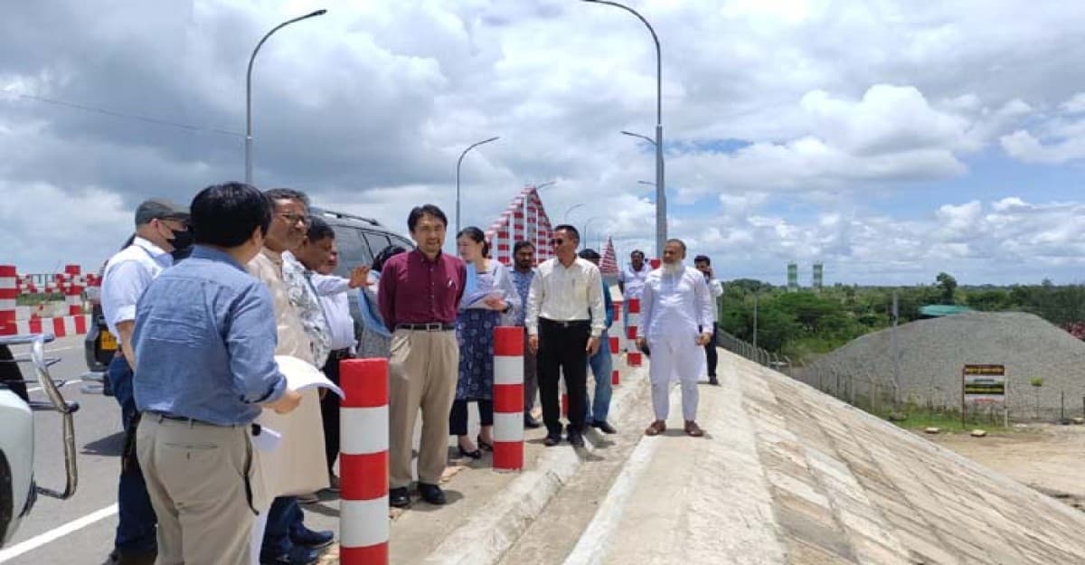 কক্সবাজার পৌরসভার উন্নয়ন কাজে সন্তুষ্টি প্রকাশ জাইকা প্রধানের