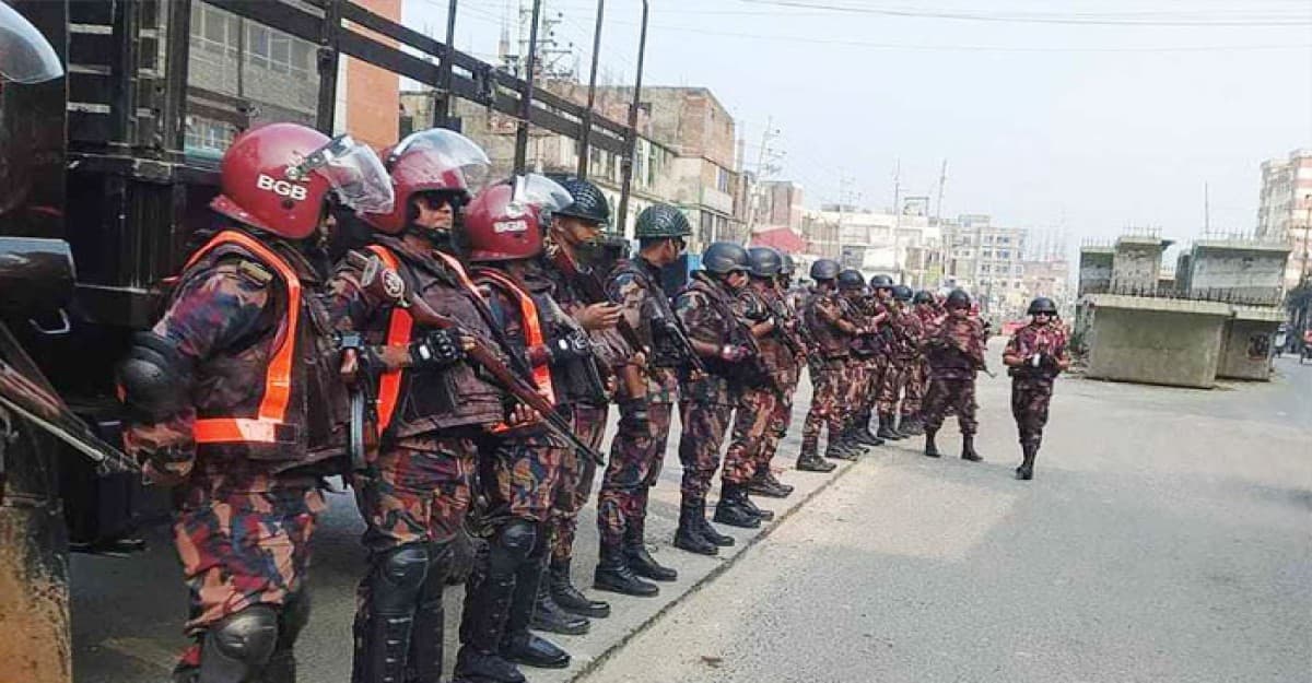 ঢাকা-চট্টগ্রাম-বগুড়া-রাজশাহীতে বিজিবি মোতায়েন