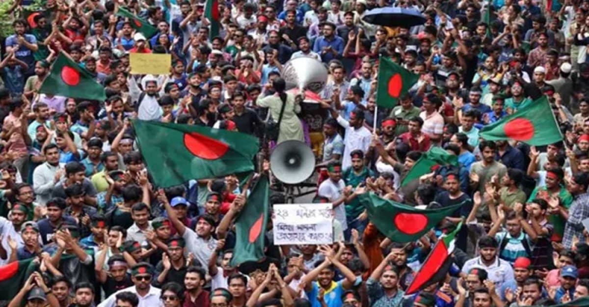 বাংলাদেশের শিক্ষার্থীদের সঙ্গে ভারতসহ ৫ দেশের ছাত্রসংগঠনের সংহতি