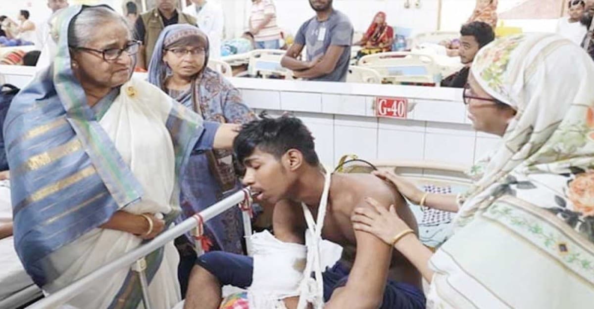 অপরাধটা কী করেছি, দেশবাসীর কাছে প্রশ্ন প্রধানমন্ত্রীর