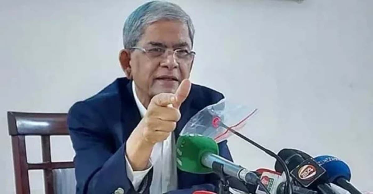 সরকারকে পদত্যাগের আহ্বান ফখরুলের