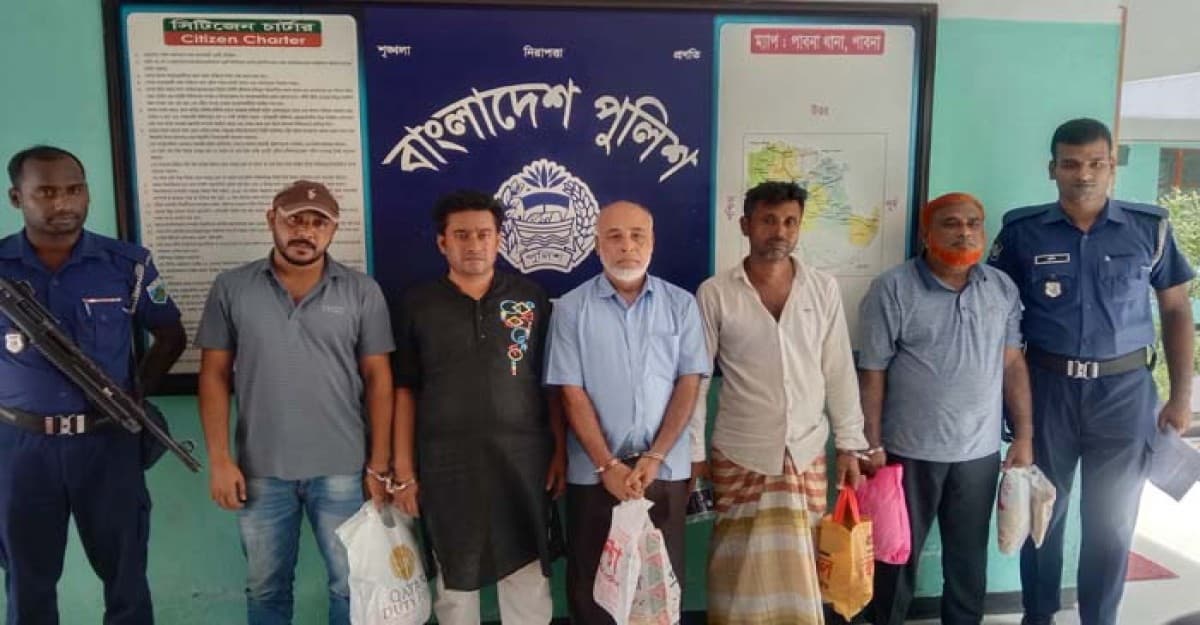 পাবনায় বিএনপি-জামায়াতের ৩৩ নেতাকর্মী গ্রেফতার