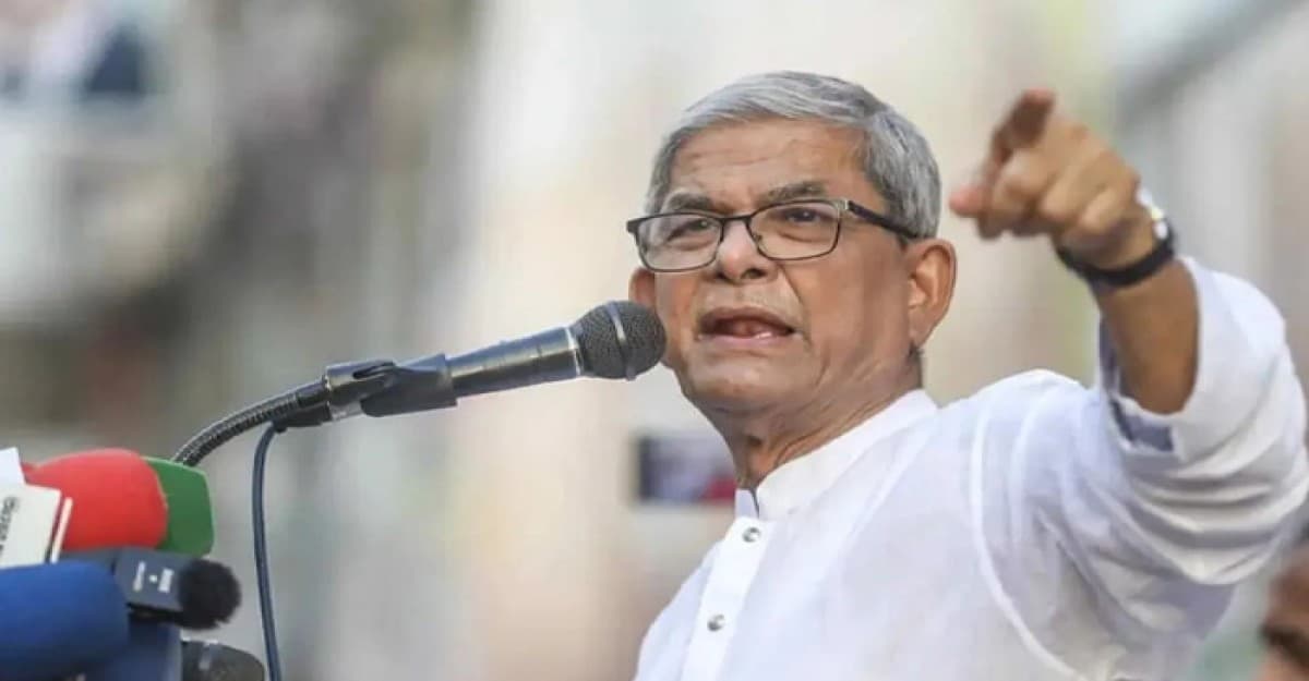 কোটা আন্দোলন নিয়ে সরকার দ্বিমুখী নীতি অবলম্বন করছে: মির্জা ফখরুল