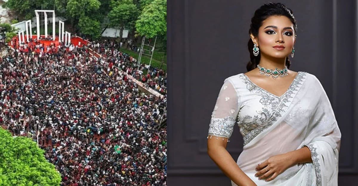 আন্দোলনকারীদের কাছে ক্ষমা চাইলেন তাসনিয়া ফারিন