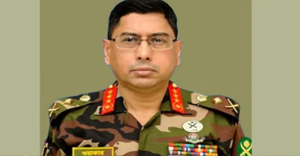 অন্তর্বর্তীকালীন সরকারের শপথের সময় জানালেন সেনাপ্রধান