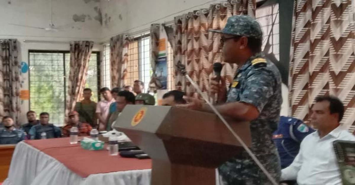 কয়রায় আইনশৃঙ্খলা বিষয়ে মত বিনিময় সভা