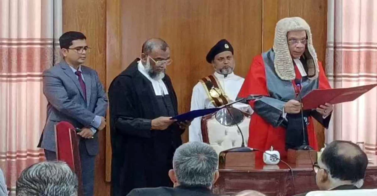 শপথ নিলেন আপিল বিভাগের ৪ বিচারপতি