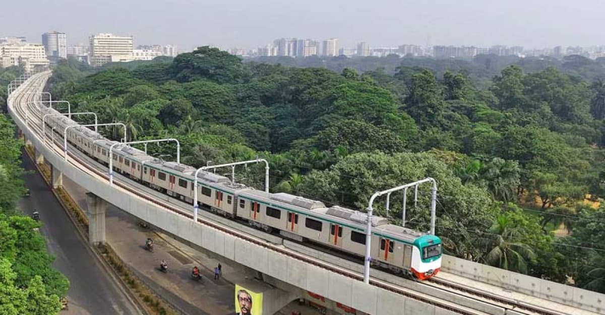 শনিবার চালু হচ্ছে না মেট্রোরেল