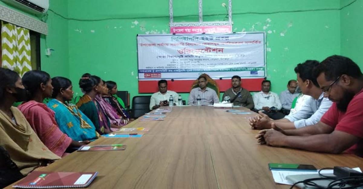 ঘোড়াঘাটে স্বাস্থ্য ও পুষ্টি বিষয়ক ওরিয়েন্টেশন সভা