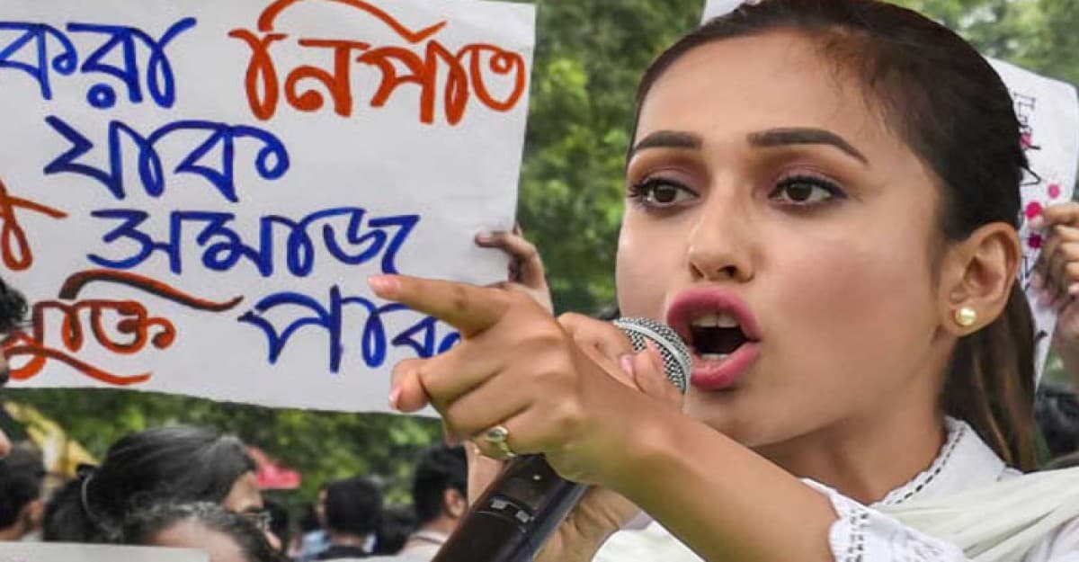 এবার মিমি চক্রবর্তীকে ধর্ষণের হুমকি