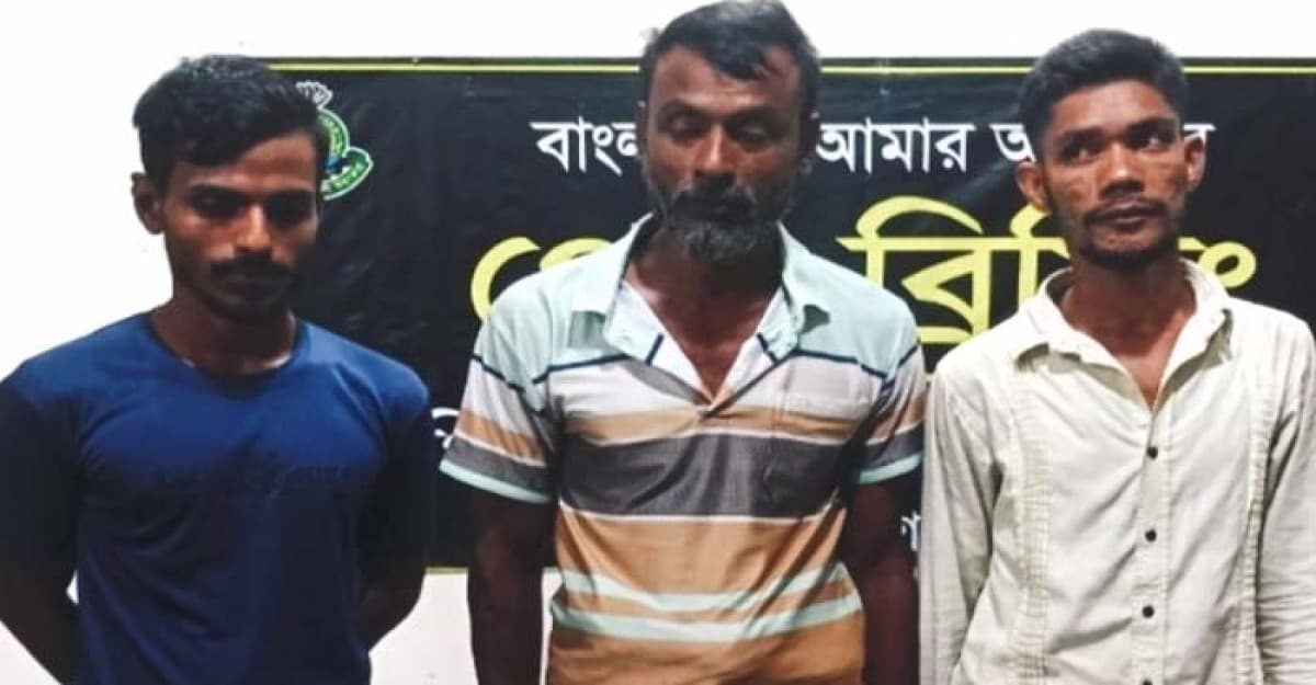 গাইবান্ধায় ৩১ কেজি গাঁজাসহ ৩ মাদক কারবারি আটক