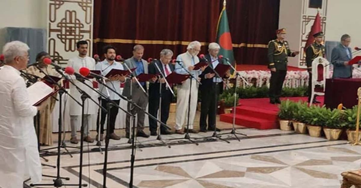 নতুন দায়িত্ব পেলেন ৪ উপদেষ্টা