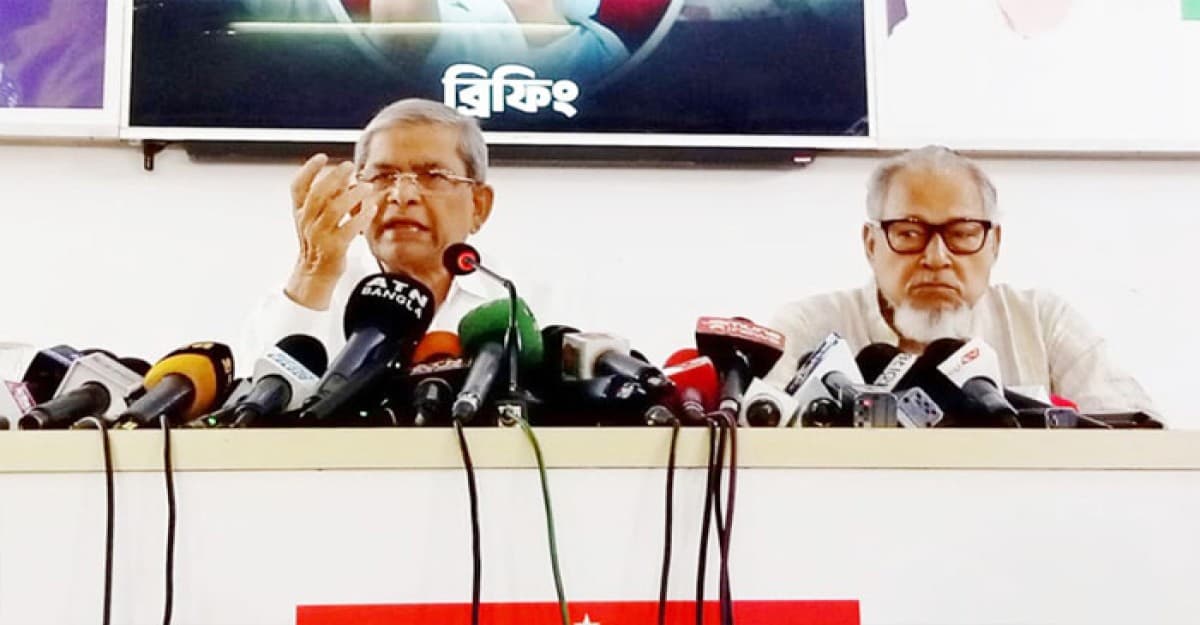 মামলা নেওয়ার আগে যাচাই করে নেওয়া উচিত: মির্জা ফখরুল