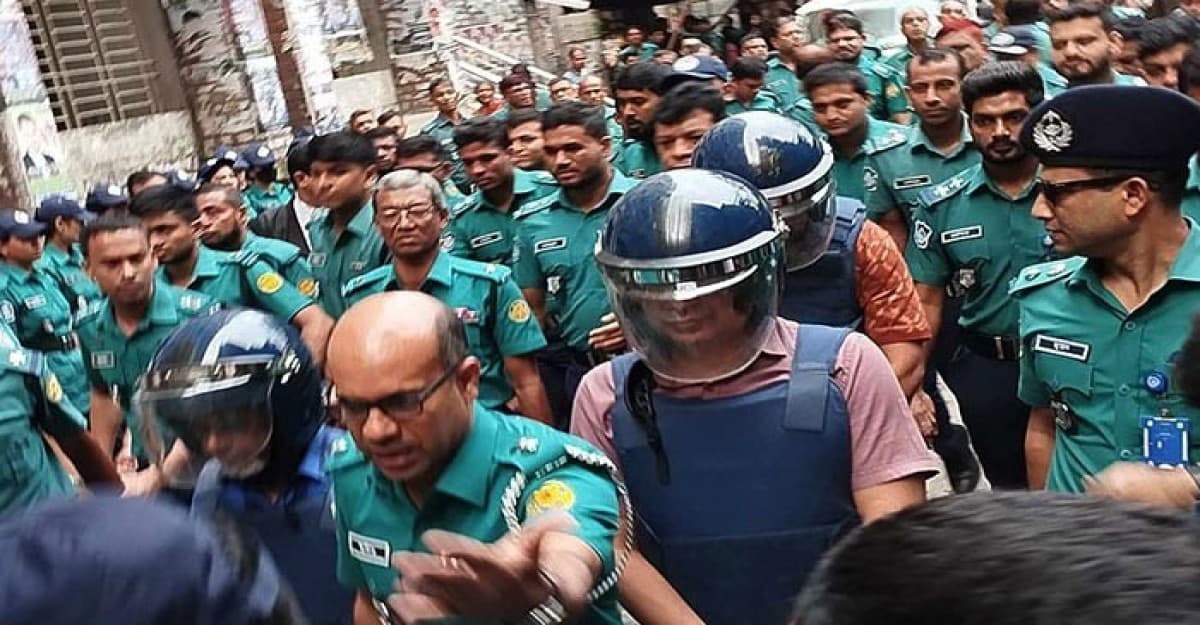 ব্যবসায়ী হত্যা মামলায় সাবেক আইজিপি শহীদুল কারাগারে