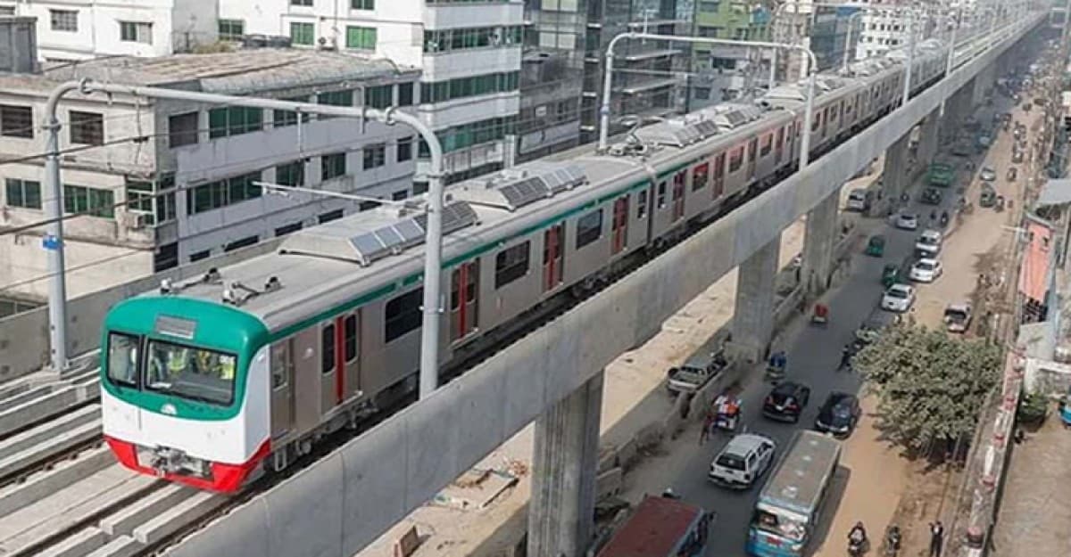 শুক্রবারও চলবে মেট্রোরেল, চালু হচ্ছে কাজীপাড়া স্টেশন