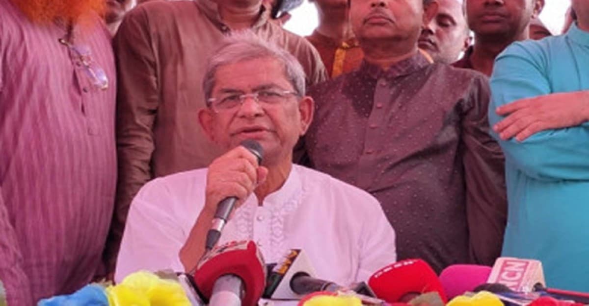 আন্দোলনে ২ হাজার মানুষকে খুন করেছে হাসিনা: ফখরুল