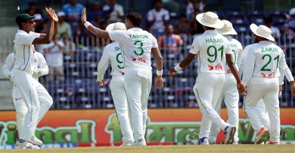 তাসকিনের ভেলকি হাসানের ফাইফার পূরণ, অলআউট ভারত