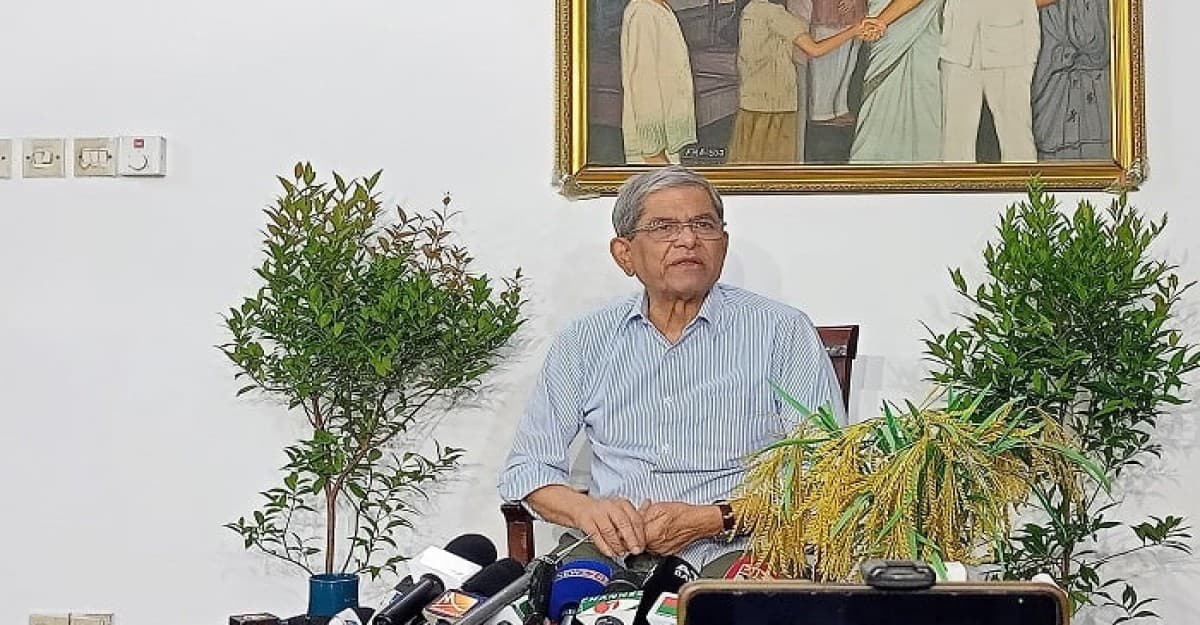 বাসায় ফিরলেও এখনো সুস্থ নন খালেদা জিয়া: ফখরুল