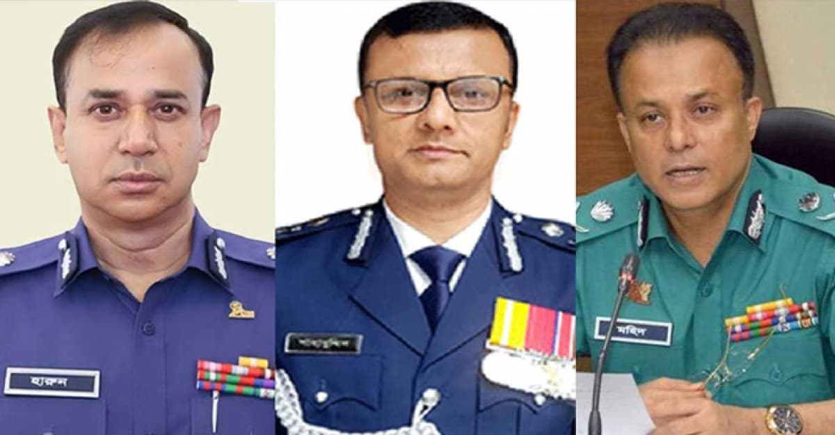 বাধ্যতামূলক অবসরে ৩ অতিরিক্ত আইজিপি