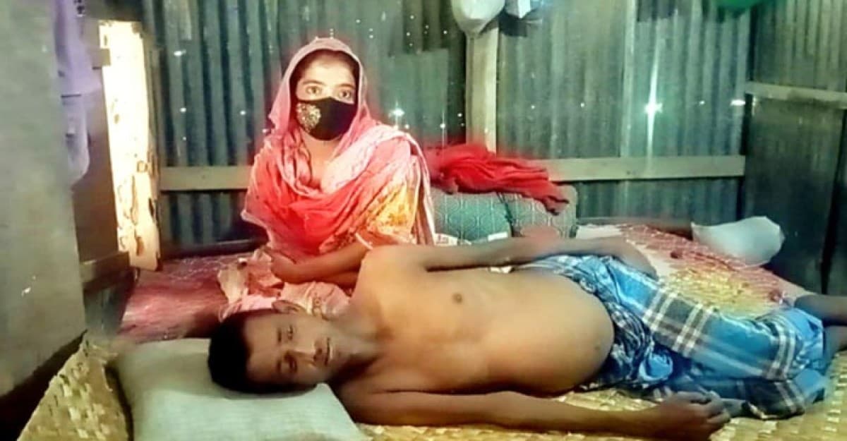 অর্থের অভাবে চিকিৎসা বন্ধ চা বিক্রেতা জলিলের, বিপাকে পরিবার