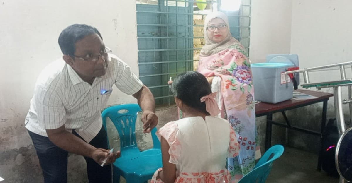 লালমনিরহাটে এইচপিভি টিকাদান কার্যক্রম উদ্বোধন