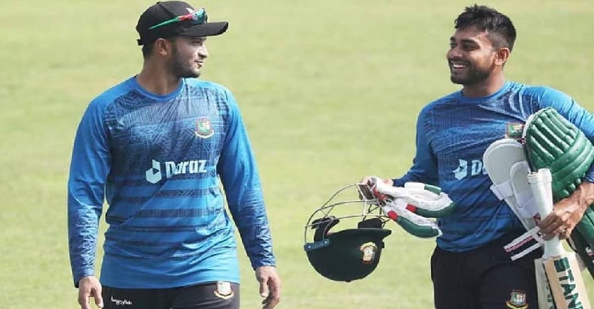 সাকিব ভাই কিংবদন্তি, তার অর্জন অস্বীকার করতে পারব না: মিরাজ