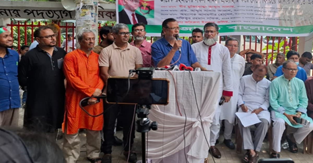 জনগণের ক্ষমতা জনগণের হাতে ফিরিয়ে দেয়াই এই সরকারের প্রধান কাজ: আব্দুস সালাম