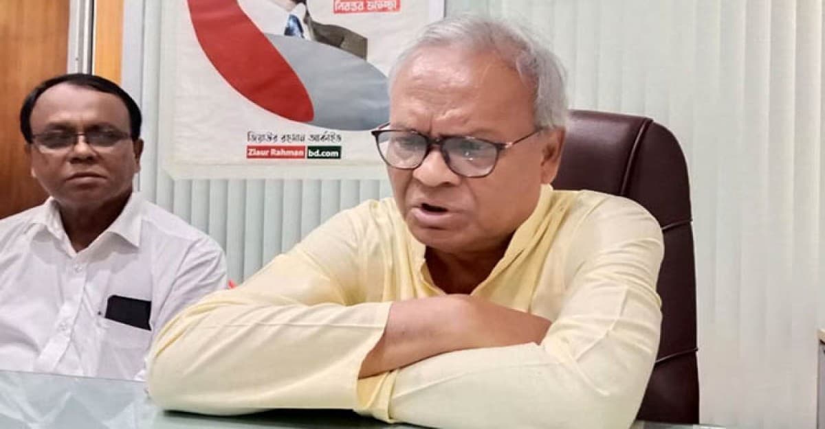 জাতীয় পার্টির অফিসে আগুনের  ঘটনায় রিজভীর নিন্দা