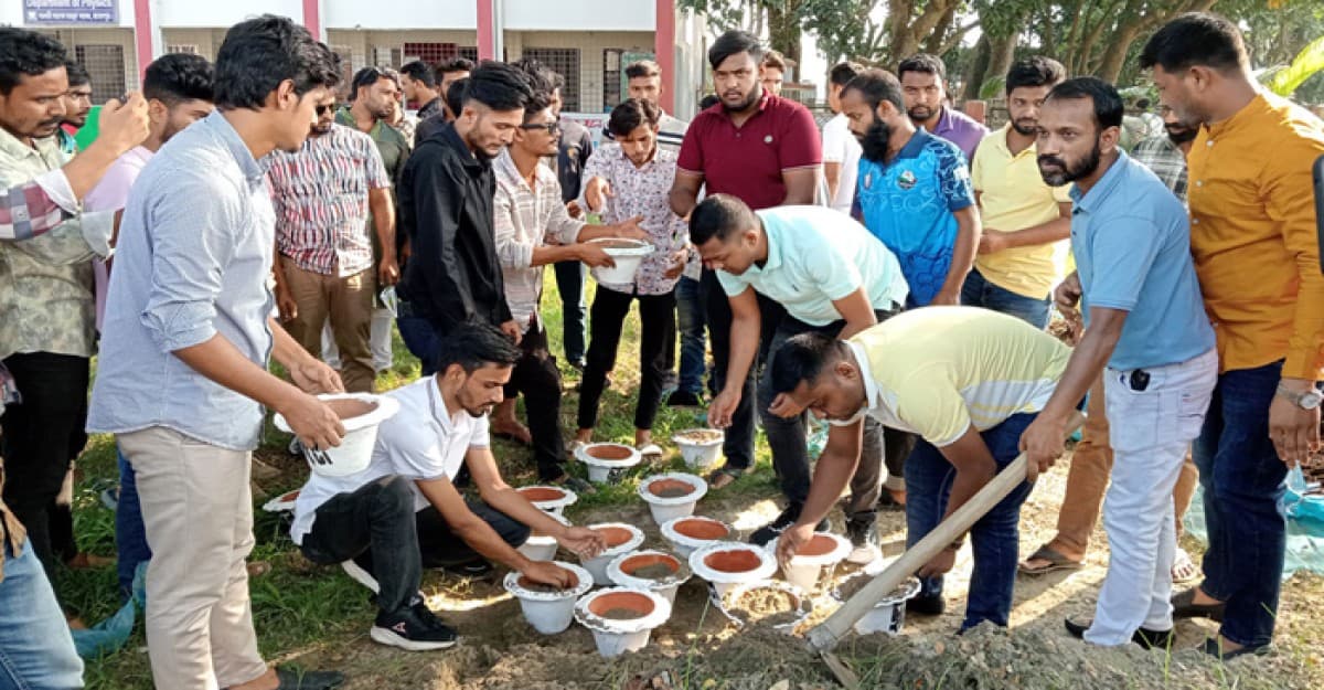 জামালপুরে শিক্ষার্থীদের সাথে ছাত্রদলের মতবিনিময়