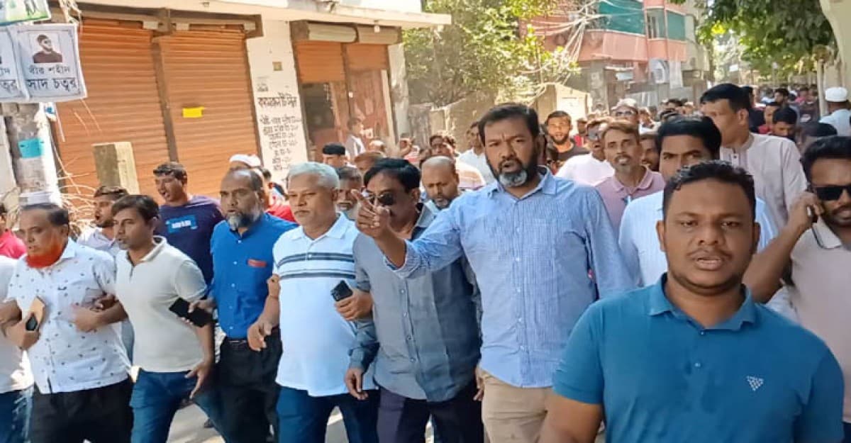 ধামরাইয়ে আ. লীগের নৈরাজ্যের প্রতিবাদে বিভিন্ন স্থানে বিক্ষোভ মিছিল