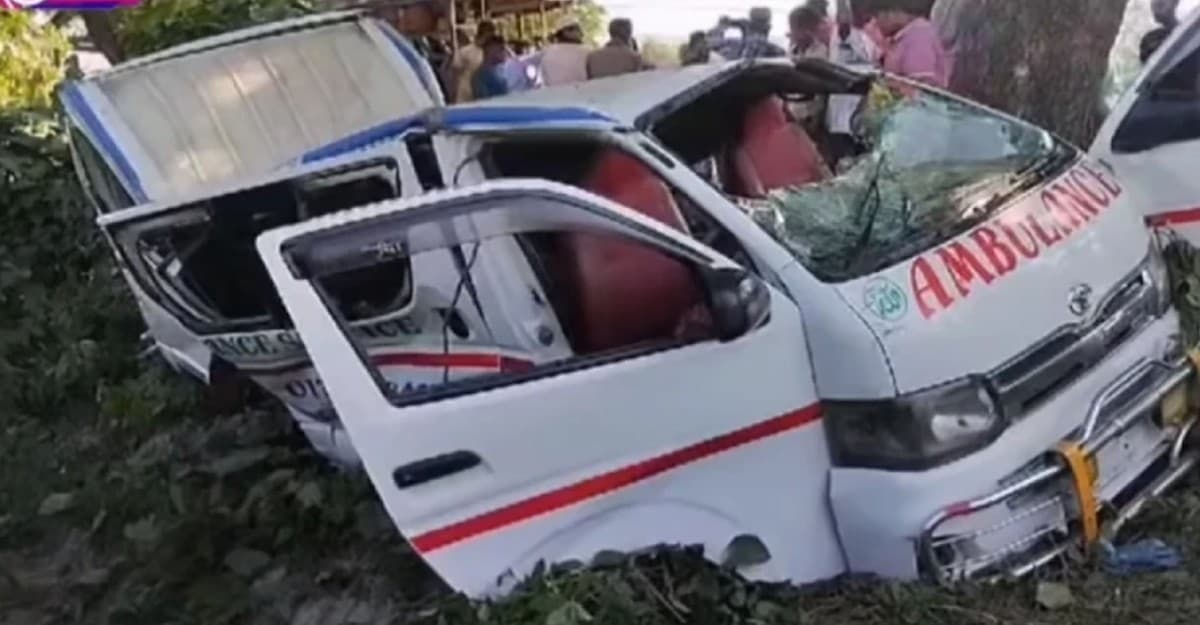 স্ত্রীর মরদেহ নিয়ে ফেরার পথে দুর্ঘটনায় স্বামীর মৃত্যু