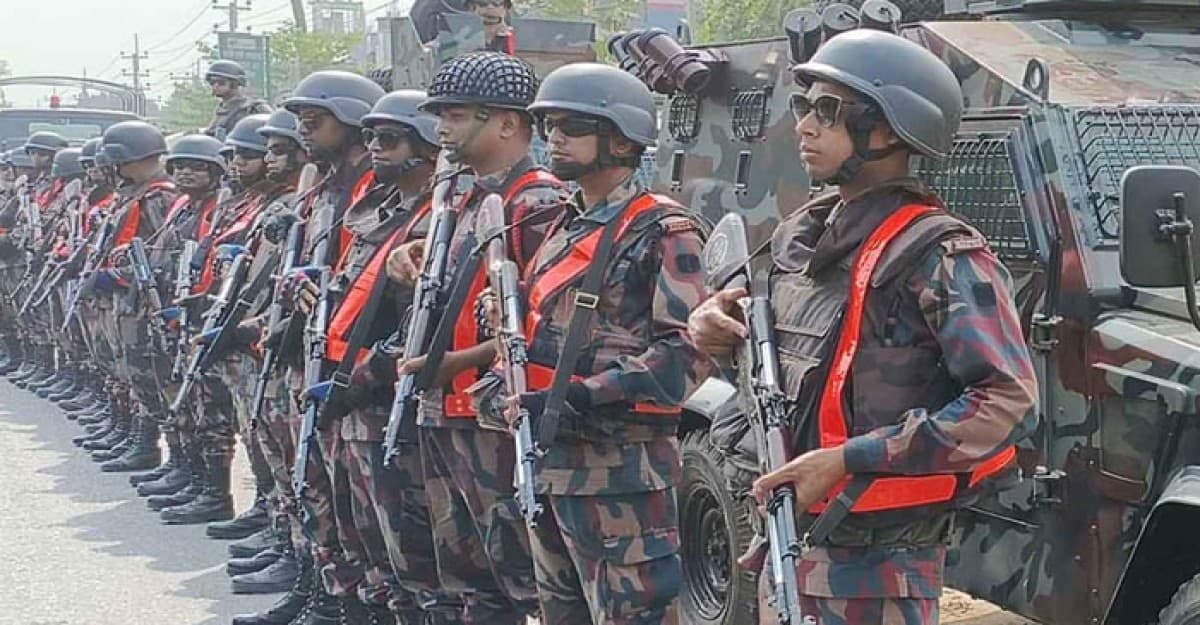 রাজধানীর তিন এলাকায় বিজিবি মোতায়েন