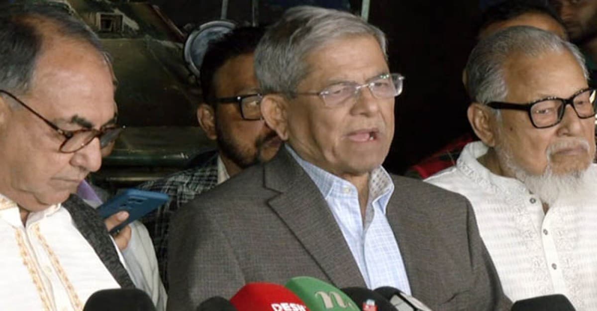 প্রধান উপদেষ্টার সঙ্গে বৈঠক শেষে যা জানালেন মির্জা ফখরুল