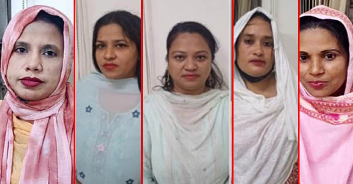 মহিলা আওয়ামী লীগের ৫ নেত্রী গ্রেফতার