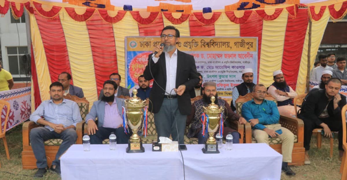 ডুয়েটে আন্তঃবিভাগ ফুটবল প্রতিযোগিতার উদ্বোধন